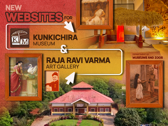 Professional websites for Rajaravi Varma Art Gallery and Kunchira Heritage Museum